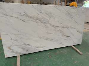 Dalle de pierre artificielle polie imprimée à l'encre 3D Vente en gros Comptoir de table de cuisine design contemporain - Product Image 4