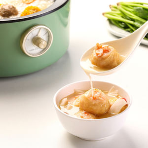 Haccpand <span class=keywords><strong>ทอด</strong></span>ข้าวสาลีกลูเตนพร้อมกุ้งสไลม์เต้าหู้อาหารทะเล - Product Image 3