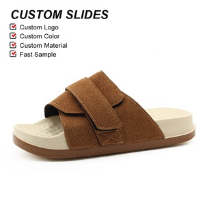 Sandalias OLICOM de Alta Calidad, Fabricadas en PU, <span class=keywords><strong>con</strong></span> Parte Superior Ajustable, Suela Gruesa, Soporte de Arco Acolchado, Ligeras y Suaves, Tendencia de Moda Masculina - Product Image 2