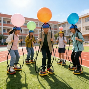 Nouvelle vente chaude : Pompe à air à pression manuelle pour jeu <span class=keywords><strong>de</strong></span> ballons gonflables, PVC <span class=keywords><strong>de</strong></span> haute qualité pour enfants, fête <span class=keywords><strong>de</strong></span> carnaval, jeu interactif - Product Image 2