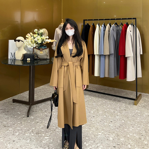 <span class=keywords><strong>Cappotto</strong></span> da <span class=keywords><strong>Donna</strong></span> Max di Alta Qualità, Giacca di Lusso a Doppio Petto in 100% <span class=keywords><strong>Cashmere</strong></span> Effetto Ondulato per <span class=keywords><strong>Donna</strong></span>, <span class=keywords><strong>Cappotto</strong></span> Lungo Invernale da <span class=keywords><strong>Donna</strong></span> in <span class=keywords><strong>Cashmere</strong></span> - Product Image 2