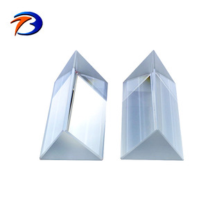 Prisma óptica bk7 de 60 graus, dispersão triângulo de vidro <span class=keywords><strong>equilateral</strong></span>