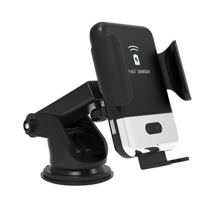 Support de téléphone de voiture intelligent à charge magnétique infrarouge sans fil, chargeur rapide 10W, multifonction 360 degrés, ABS+<span class=keywords><strong>Alex</strong></span> - Product Image 1