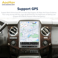 Radio de coche de 13 "para Ford F250 F350 2013-2016, reproductor de vídeo Multimedia estéreo con pantalla táctil Android, navegación GPS, Carplay inalámbrico