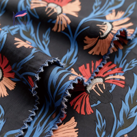 Vintage 100% rayonne femmes Floral feuille imprimé robes d'été Saris châles tuniques plaine tissé Technique tapisserie d'ameublement pour garçons