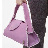 Sac de style anglais en toile à motif géométrique, fermeture éclair, couleur flash, unisexe, pour fêtes d'été, vente en gros de mode, bonne qualité