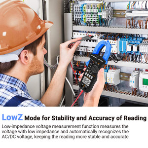 Pinza Amperimétrica Holdpeak HP-7200B TRMS con Rango Automático, Multímetro de Corriente y Voltaje CA - Product Image 6