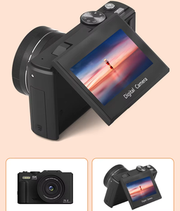 WD08 Kamera Digital 3.0 "layar lipat WIFI Zoom Digital 4K Vintage Vlog perekam Video kamera Webcam YouTube - Product Image 3