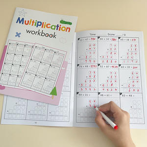 Wholesale <strong>Notebooks</strong> for Students Multiplication Division Writing Mixed Operations Exercise A4 Book Math Improvement <strong>Notebooks</strong> - Product Image 1