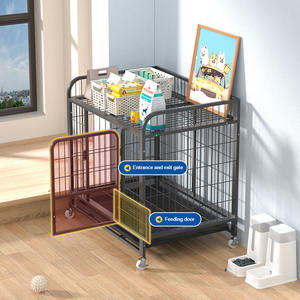 Jaula Interior para Perros Border <span class=keywords><strong>Collie</strong></span> con Baño, Apta para Perros Medianos, Teddy, Bichón Frisé y Perros Pequeños - Product Image 1