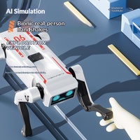 Perro Robot Eléctrico de Simulación con IA, Juguete de Nuevo Modelo para Niños, Control por Voz, Programación Inteligente, Reloj de Escritorio