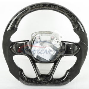 B-MW I8 Z3 428iMパフォーマンススポーツシェイプカーステアリングホイール用レーシングステアリングホイール鍛造カーボンファイバー - Product Image 1