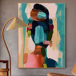 <span class=keywords><strong>Darling</strong></span> DRZ125 moderne abstrait fait à la main texturé peinture à l'huile créatif mur Art imprimé toile peinture à l'huile sur toile - Product Image 5