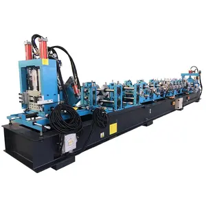 Building Construction CUZ Purlin Channel Profile Making Steel Frame Roll Forming Machine