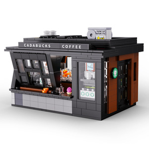 Cada Coffee House C66005 768Pcs <b>Building</b> <b>Block</b> Set For Kids Ages 8+ Street Scene Toy - Product Image 1