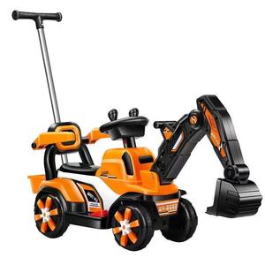 Auto <span class=keywords><strong>Elettrica</strong></span> Economica per Bambini, Veicolo da Costruzione a 4 Ruote con Maniglia di Spinta - Product Image 6