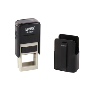 Custom Logo Color Size High Quality Plastic ABS+POM <strong>German</strong> Ink BlackRed Personal Office Self Inking <strong>Stamp</strong> - Product Image 6