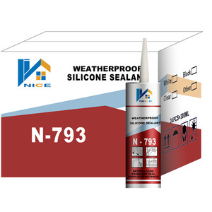 Scellant en silicone neutre professionnel pour les feuilles de marbre en <span class=keywords><strong>PVC</strong></span> Utilisation en construction 100% silicone Échantillons gratuits Tailles personnalisables - Product Image 1