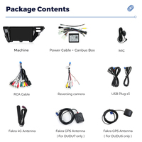 DUDUAUTO Android 13 Radio de coche de 8 núcleos para Toyota Camry 2017-2020 reproductor de vídeo Multimedia estéreo Car-play navegación GPS DSP