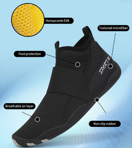 Chaussettes de plongée High Top Barefoot Water Shoes Swim Sandal Men Beach Aqua Shoe - Product Image 2