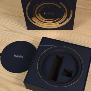 กล่องของขวัญผลิตภัณฑ์ดูแลผิวแบบแข็งพร้อมฝาปิดปั๊มด้วยการปั๊มด้วยความร้อนโลโก้ EVA - Product Image 3