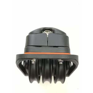 Poulie à roulement à billes Master BP-7212F à trois roues/ rotative/ à serrage par corde, diamètre de roue 72 mm, diamètre de fil 12 mm, pour quincaillerie marine - Product Image 5