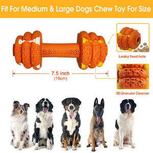 Dispensador de golosinas de goma natural <span class=keywords><strong>indestructible</strong></span> y respetuoso con el medio ambiente de lujo, juguete para masticar para perros grandes y medianos, juguete para mascotas para jugar con perros - Product Image 6