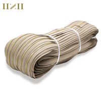 Vente flash 5 #   Fermetures éclair colorées au mètre, fermeture éclair en nylon personnalisée, chaîne longue pour bagages, dents en métal argenté, ruban de fermeture éclair en nylon