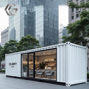 Khách sạn nhà ở container hiện đại kiểu A-frame 20ft 40ft, vật liệu panel sandwich, làm từ container thép - Product Image 3