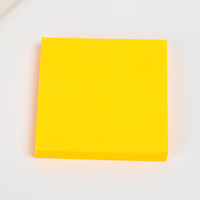 Bloc-notes autocollant à impression fluorescente personnalisée, couleurs vives, notes super autocollantes