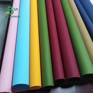 Sürdürülebilir yıkanabilir Kraft kağıt kumaş 0.55mm x 150 cm x 100m rulo