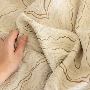 Chenille <b>Fabric</b> Abstract Geometric Pattern 118 Cm Width Brushed Sueded Sofa Cover Medium <b>Weight</b> Woven Jacquard Style - Product Image 2