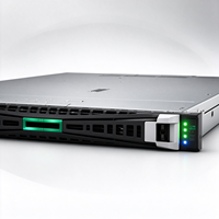 Perangkat Keras Rak 1U Kelas Enterprise Prosesor Multi Core Memori Bandwidth Tinggi Host Server DL360 Gen10