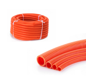Tubería de PVC Naranja de Alta Resistencia de 25 mm con Certificación LeDES AS/NZS 2053, Resistente a los Rayos UV, para Instalación Solar Subterránea - Product Image 3