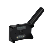 High-Definition Screen LED Magnifier Handheld Electronic ABS Magnifying Glass for Elderly Reading Cultural Play Appraisal Black