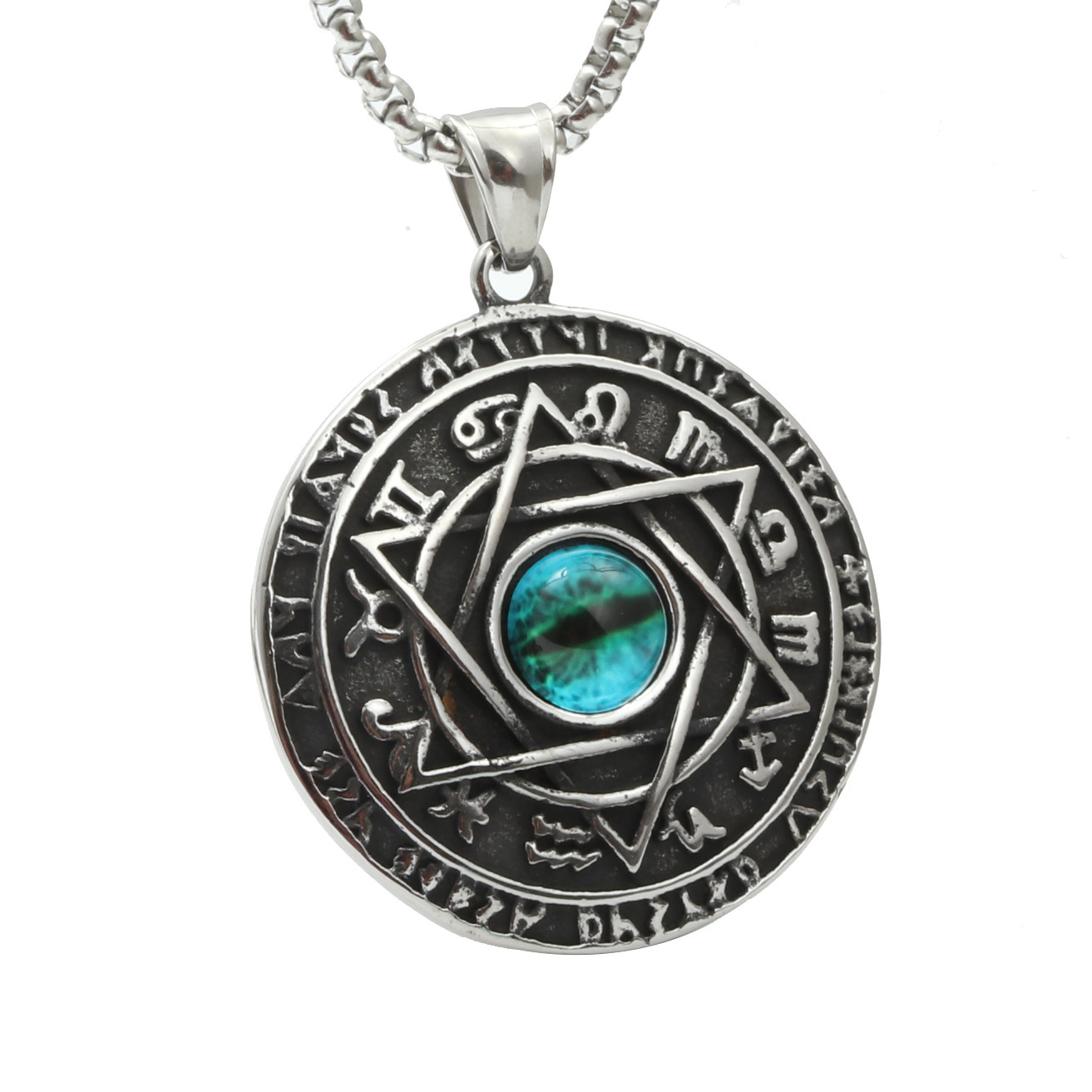 Black with green accents (no chain)