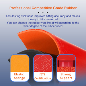 LOKI R5 Star Raquettes de <span class=keywords><strong>ping</strong></span>-<span class=keywords><strong>pong</strong></span> en carbone <span class=keywords><strong>Raquette</strong></span> de <span class=keywords><strong>ping</strong></span>-<span class=keywords><strong>pong</strong></span> haute performance <span class=keywords><strong>Raquette</strong></span> de tennis de table professionnelle - Product Image 5