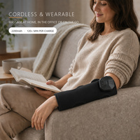 Masseur de compression sans fil pour avant-bras et poignet avec airbag à enveloppement complet 360° et fonction chauffante
