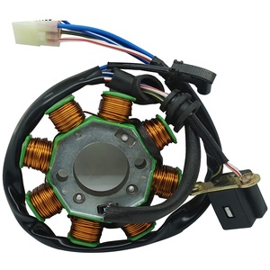 Bobina Statore Generatore Moto 8 Poli 125CC per <span class=keywords><strong>PLASTINO</strong></span> 125, PLATINO125, PULSAR 135LS, PULSAR135LS - Product Image 4