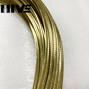 Fil de frette de guitare pour guitare électrique folk classique britannique en laiton 18-nickel, ligne d'échelle de touche de basse électrique en gros - Product Image 5