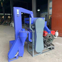 Machine à décortiquer le riz et le millet, moulin à farine diesel automatique pour riz et maïs