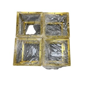 New Wedding Gold-plated Screen Background <b>Frame</b> Iron Art Golden <b>Arch</b> square Scene Decorative Props Flower <b>Frame</b> - Product Image 6