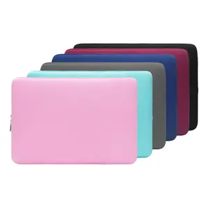 Tùy Chỉnh Logo Kích Thước Máy Tính Tay Áo Logo Túi Neoprene Máy Tính Xách Tay Tay Tay Áo