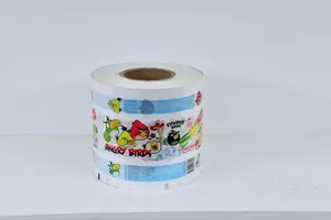 Custom Print Transparent Clear High Barrier PVA Liquid Yogurt Milk Packaging Roll Stock Film