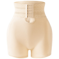 Celana Shapewear Pinggang Tinggi Terlaris untuk Wanita Ukuran Besar dengan Kancing, Pengangkat Bokong Berbantalan yang Dapat Disesuaikan, Penambah Pinggul dan Bokong