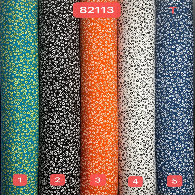 30*68 105Gsm 100% Rayon digitale fiore floreale tessuto stampato per il vestito delle donne