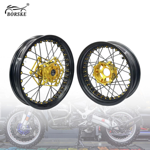 <span class=keywords><strong>ล้อ</strong></span>แม็กซ์อะลูมิเนียมอัลลอยด์ขนาด 17 นิ้ว สำหรับมอเตอร์ไซค์วิบาก  ชุดล้อหน้า-หลัง สำหรับ BMW R1250 GS R1250 GS <span class=keywords><strong>ADV</strong></span> - Product Image 1