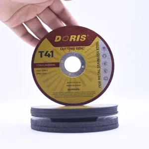 DORIS 115x1x22mm Disco De Corte 4.5 polegadas Roda De Corte De Aço Inoxidável