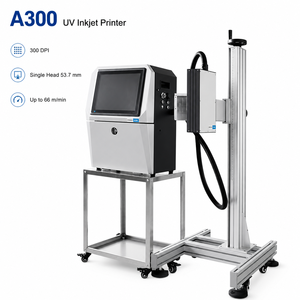 Imprimante jet d'encre UV industrielle 600 DPI à jet piézoélectrique, machine <span class=keywords><strong>de</strong></span> codage <span class=keywords><strong>de</strong></span> codes <span class=keywords><strong>QR</strong></span> variables pour l'emballage <span class=keywords><strong>de</strong></span> cartons, <span class=keywords><strong>de</strong></span> feuilles métalliques et <span class=keywords><strong>de</strong></span> films plastiques - Product Image 1