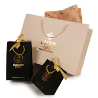 Luxury Jewelry Shopping Paper Bag with Embossing Logo